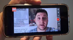 Teleprompter For Video app helps contractors make better videos