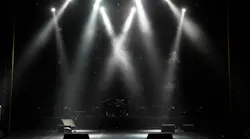 empty stage