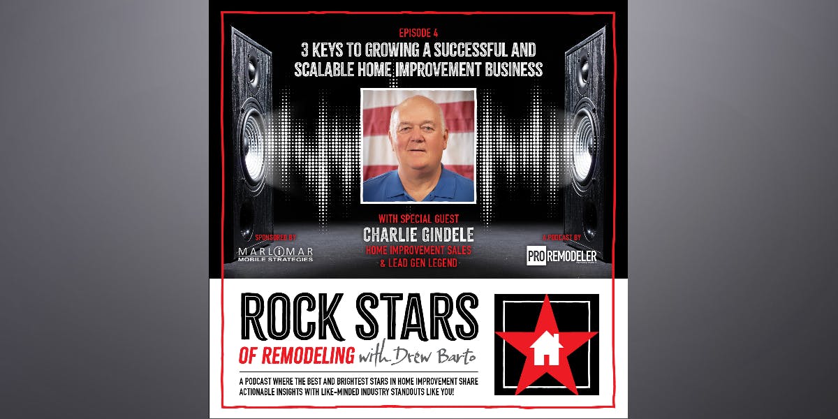 Home improvement sales and lead gen legend Charlie Gindele
