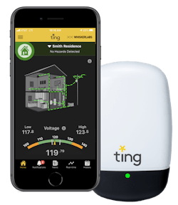 Ting electric fire monitor Ting electric fire monitor