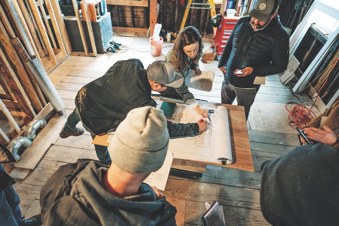 Remodeling site visit