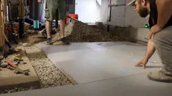 insulating basement