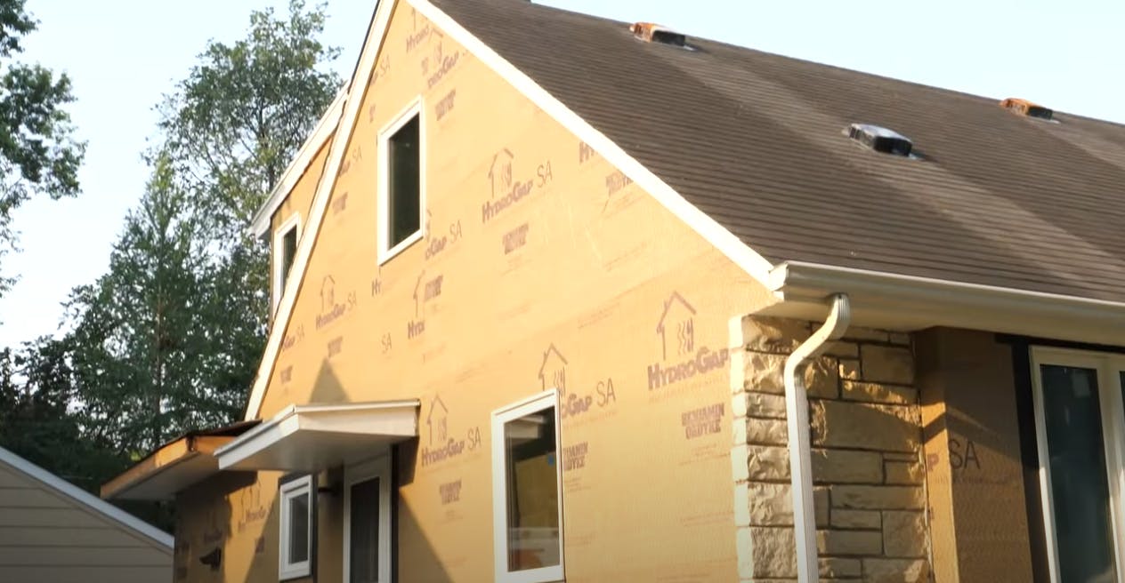 housewrap rainscreen