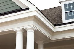 HardieTrim Crown Moulding, James Hardie, fiber cement trim, 101 best new product HardieTrim Crown Moulding, James Hardie, fiber cement trim, 101 best new product