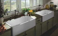 Porcher London Farm Sinks Collection, fire-clay sinks, 101 Best New Products Porcher London Farm Sinks Collection, fire-clay sinks, 101 Best New Products