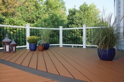 Trex Transcend Porch system