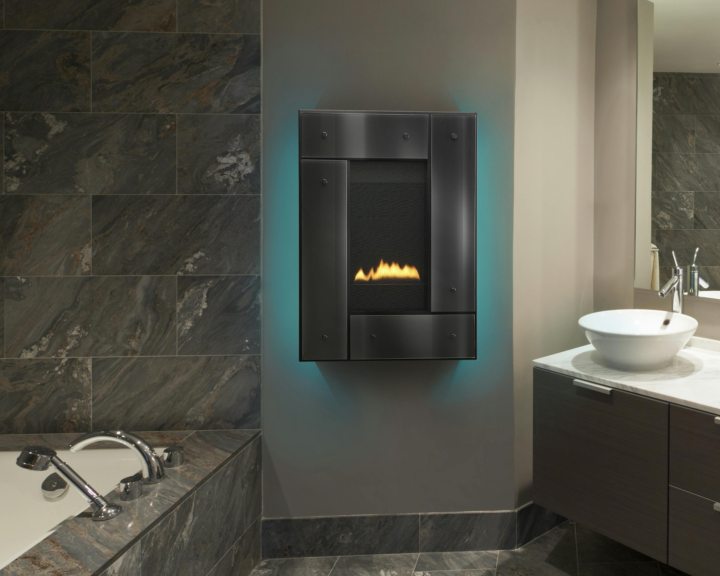 Revo Studio Front Black Aqua Back Light