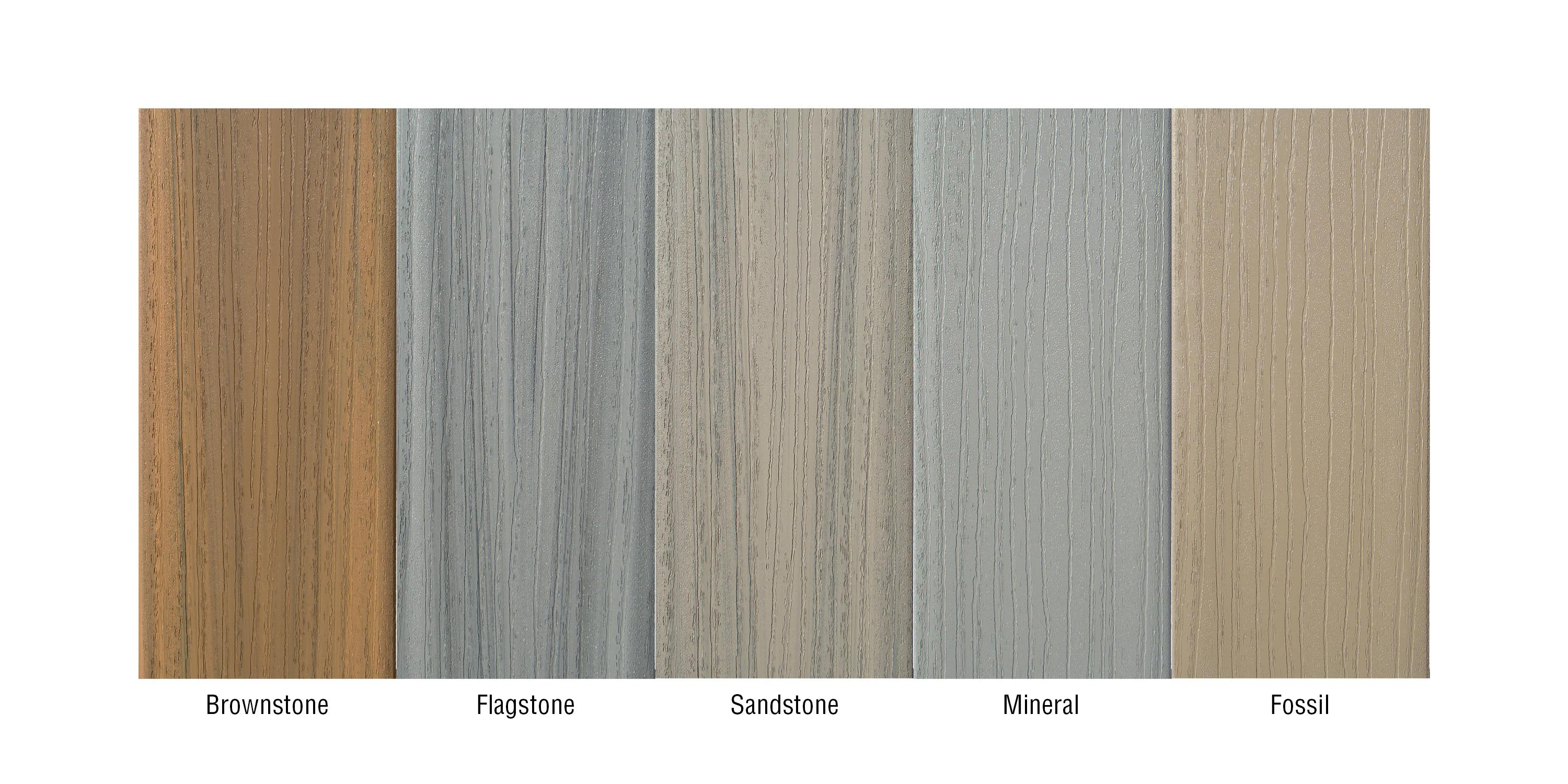 Fiberon Paramount Decking Colors