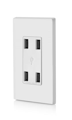 Leviton 4-Port USB Charger Leviton 4-Port USB Charger