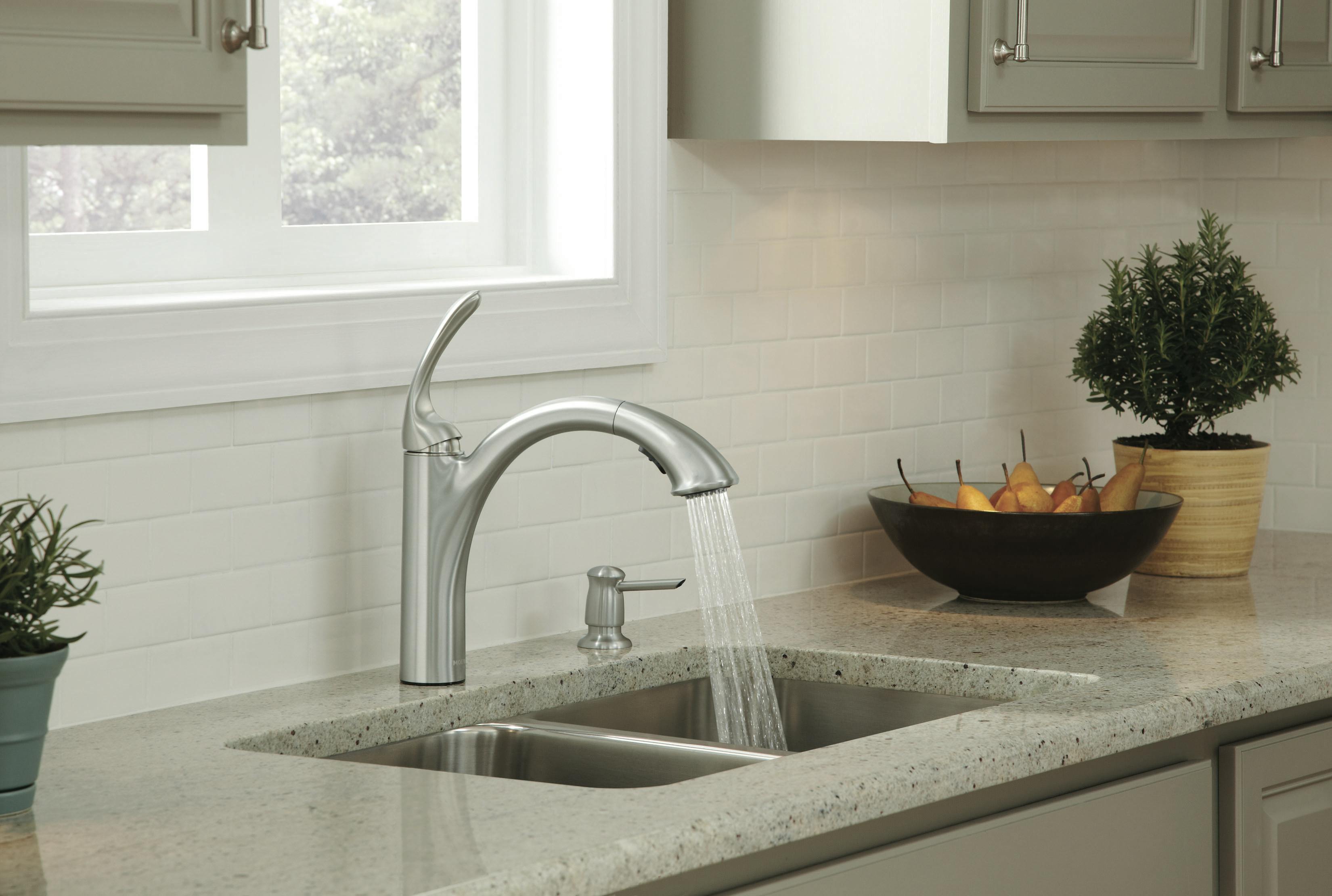 Moen's Kinzel kitchen faucet