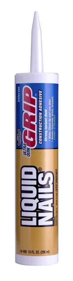 Liquid Nails Ultra Quik Grip Liquid Nails Ultra Quik Grip