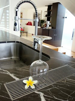 LUXE Kitchen Bench Drains LUXE Kitchen Bench Drains