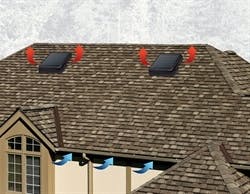 GAF Green Machine Roof Vent