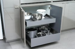 Dura Supreme Cabinetry Stainless Steel Drawers and Roll-Out Shelves Dura Supreme Cabinetry Stainless Steel Drawers and Roll-Out Shelves