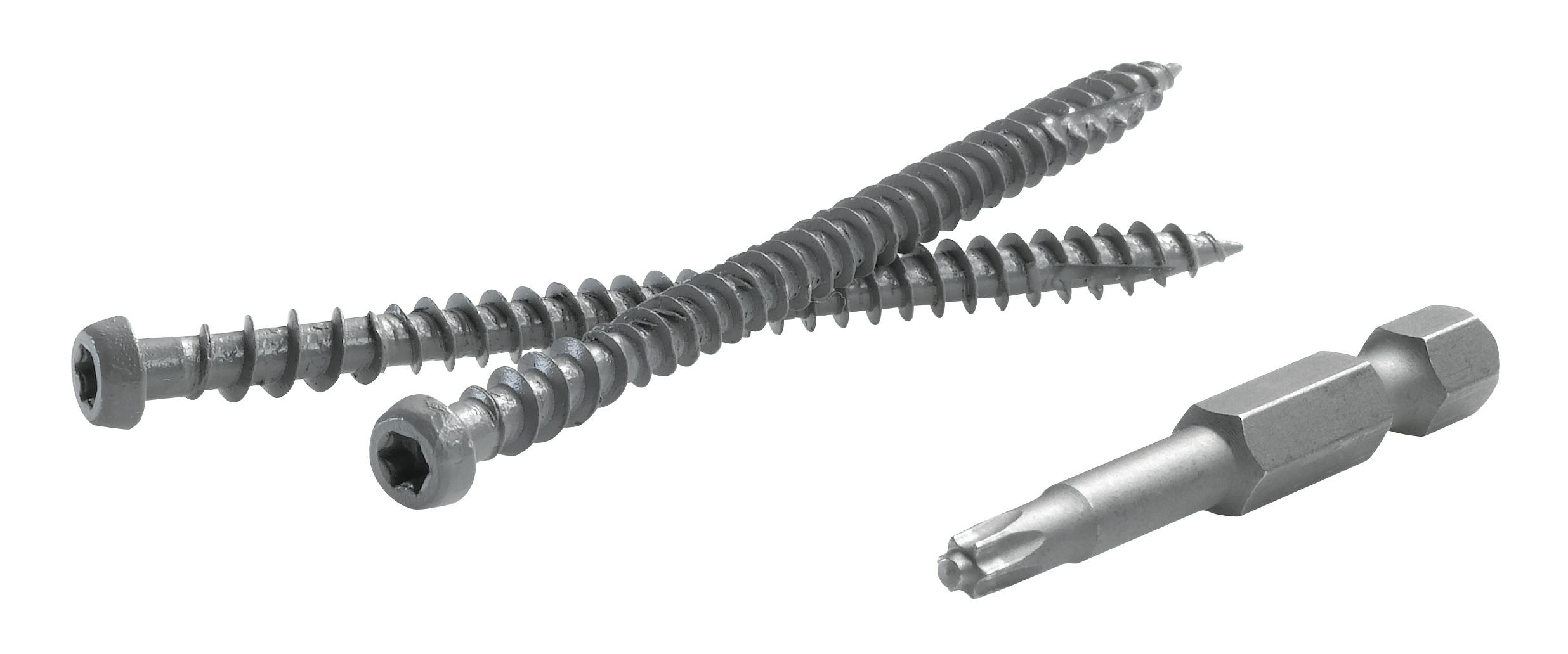 TrapEase 3 Composite Deck Screw