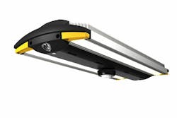 The 122-watt Shop LED light from Big Ass delivers 13,000 lumens of ultra-bright light. The 122-watt Shop LED light from Big Ass delivers 13,000 lumens of ultra-bright light.