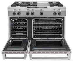 KitchenAid steam-assist oven interior KitchenAid steam-assist oven interior