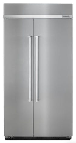 KitchenAid refrigerator exterior KitchenAid refrigerator exterior