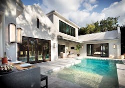 Rear of The New American Remodeled Home 2017 with pool Rear of The New American Remodeled Home 2017 with pool