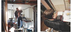 Recessed lighting installation Recessed lighting installation