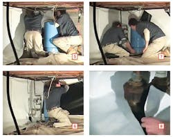 Installing a vapor barrier in a sealed crawlspace-working around obstacles and dealing with penetrations Installing a vapor barrier in a sealed crawlspace-working around obstacles and dealing with penetrations