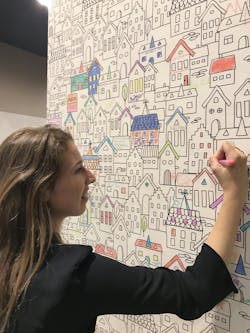 Italian tile products-Cersaie 2017-ABK Group-Wide and Style-draw on tile Italian tile products-Cersaie 2017-ABK Group-Wide and Style-draw on tile