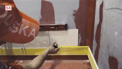 measure twice and cut once during your shower tile install measure twice and cut once during your shower tile install