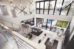 Livingroom Lookingdown New American Remodel Livingroom Lookingdown New American Remodel