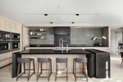 Large kitchen island Large kitchen island