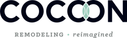 cocoon remodeling rebrand logo cocoon remodeling rebrand logo