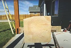 chamfer post chamfer post