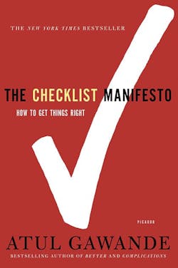 checklist manifesto checklist manifesto
