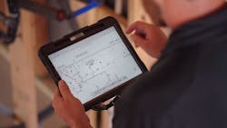 IES contractor using Bolt on tablet IES contractor using Bolt on tablet