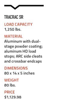 TracRac SR specs TracRac SR specs