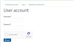 Screen Shot New Account Screen Shot New Account