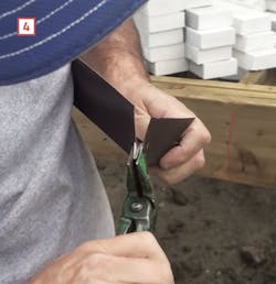 How to Custom Bend Window Drip Cap Flashing 1 How to Custom Bend Window Drip Cap Flashing 1