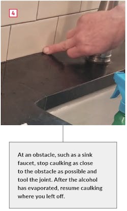 How to Tool a Caulked Tile Joint Without Making a Mess How to Tool a Caulked Tile Joint Without Making a Mess