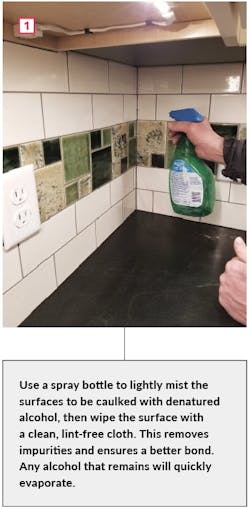 How to Tool a Caulked Tile Joint Without Making a Mess How to Tool a Caulked Tile Joint Without Making a Mess