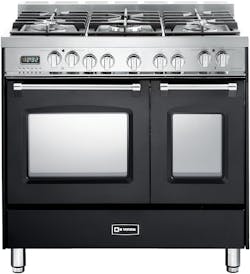 Verona Appliances Prestige 36in Double Oven Black Verona Appliances Prestige 36in Double Oven Black