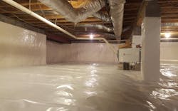 Crawl Space Repair Job Crawl Space Repair Job
