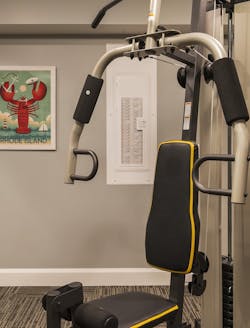 Leviton Load Center with Smart Breakers and Surge in garage brings intelligence and protection to every device in the home Leviton Load Center with Smart Breakers and Surge in garage brings intelligence and protection to every device in the home