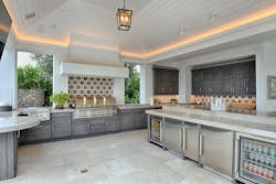 luxury outdoor kitchen luxury outdoor kitchen
