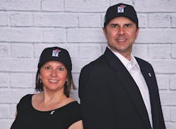 Co-Founders Kelly Kimbel Doyle (left) and Vince Kimbel (right) have developed an online directory and platform for American-made building products and services, which came about after Vince attempted to build a 100% American-made home in 2013. Co-Founders Kelly Kimbel Doyle (left) and Vince Kimbel (right) have developed an online directory and platform for American-made building products and services, which came about after Vince attempted to build a 100% American-made home in 2013.