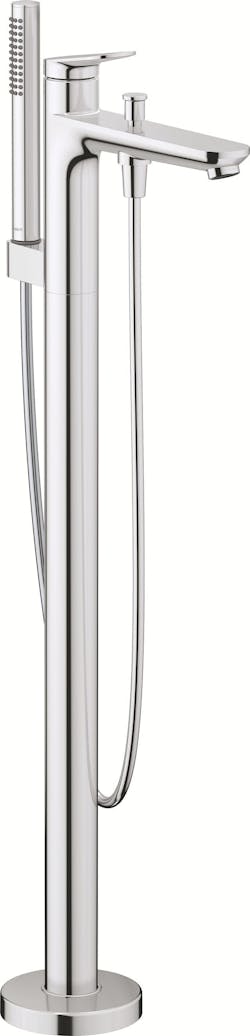 Duravit No.1 Floor Mount Tub Filler Faucet Duravit No.1 Floor Mount Tub Filler Faucet