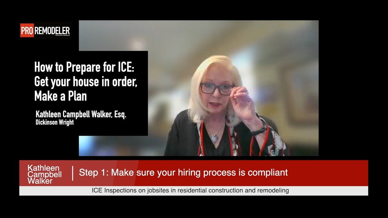 ICE on Jobsites: Have your House in Order and a Plan in Place