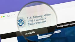 U.S. Immigration and Customs Enforcement webpage U.S. Immigration and Customs Enforcement webpage