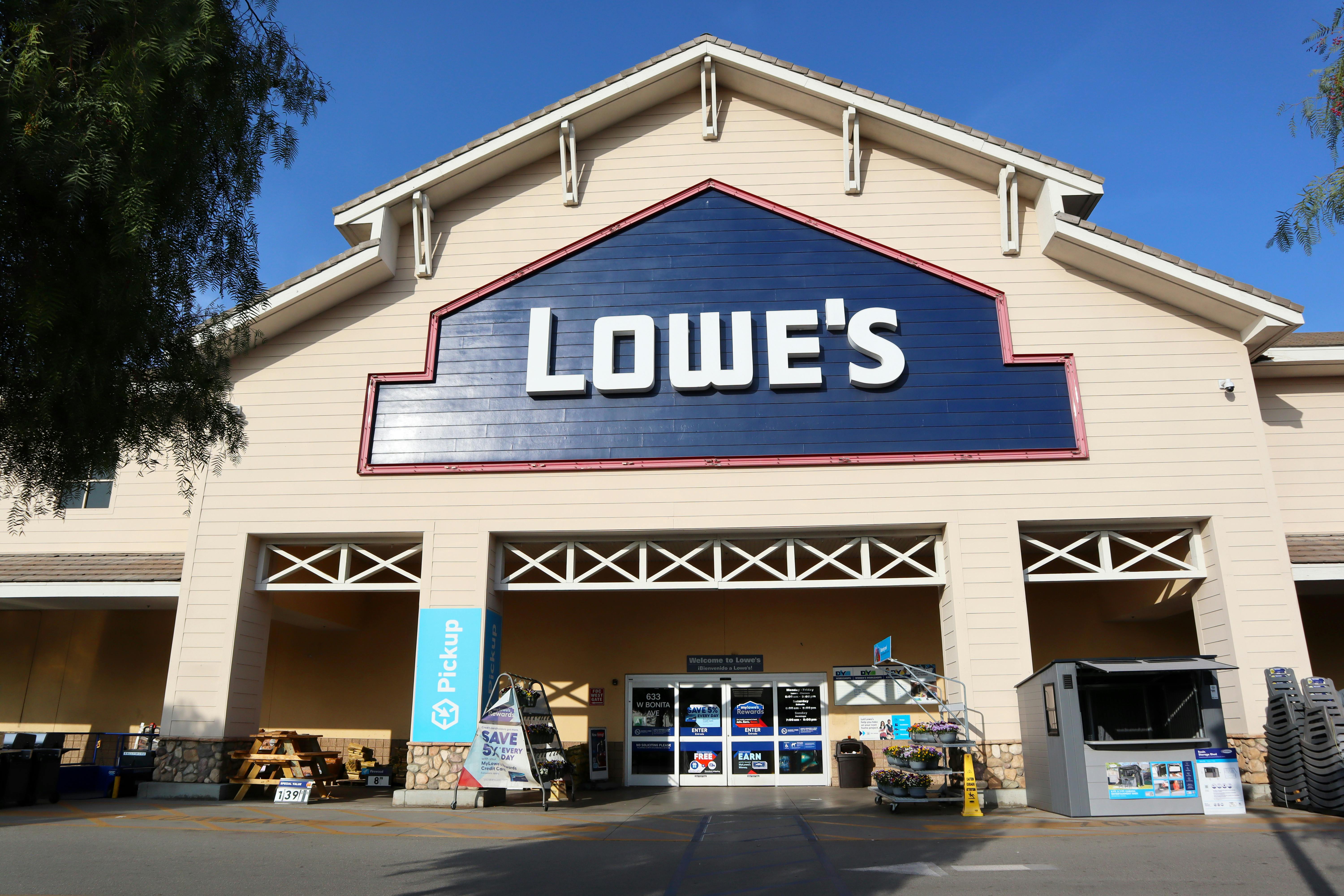 Lowe's in the Los Angeles area