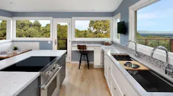 An induction cooktop makes the space much safer, and therefore more welcoming to all.