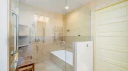 Aging-in-place bathroom remodel