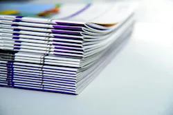stack of magazines